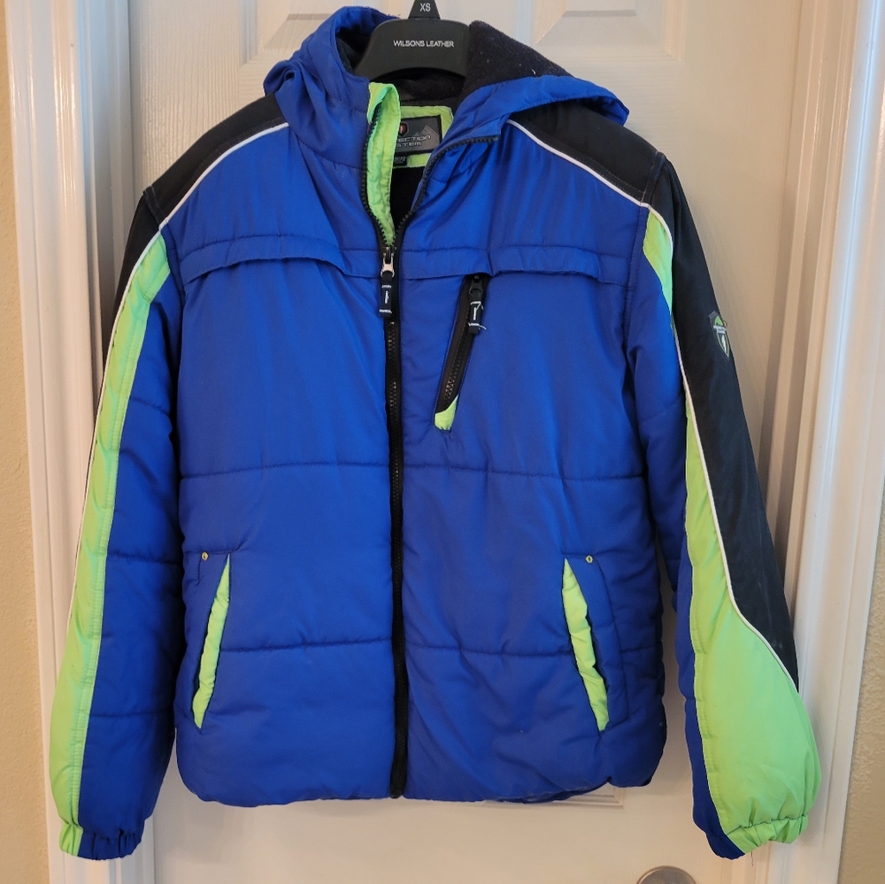 Boy Puff Hoodie Jacket